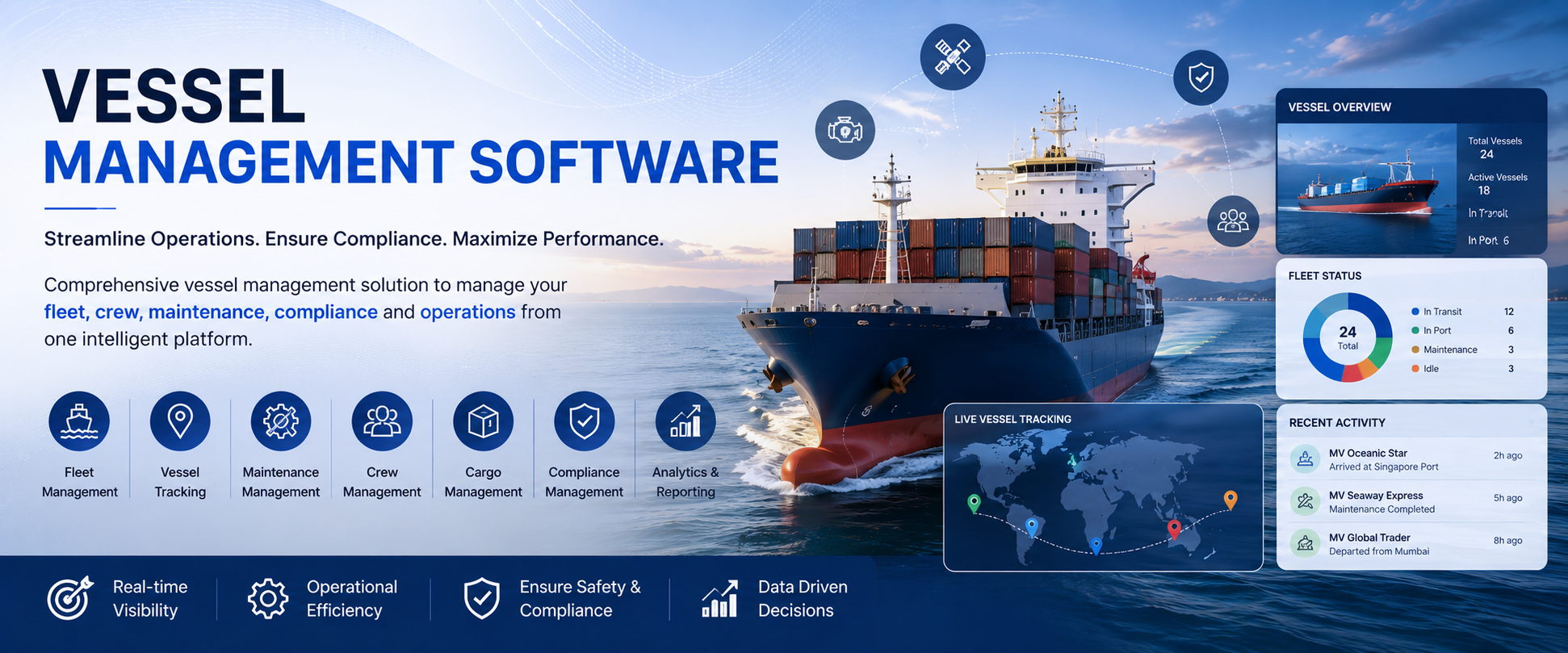 Vessel Management Software: Complete Guide for Maritime & Shipping Companies in 2026